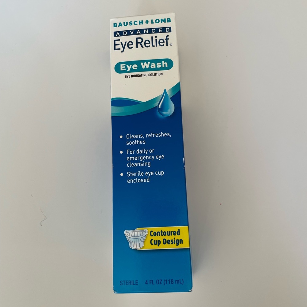 Bausch and lomb advanced eye relief eye wash 4 fl oz